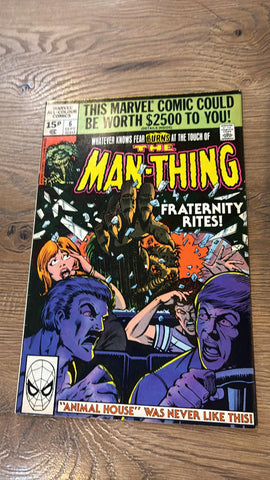 The Man-Thing #16 - Marvel Comics - 1980