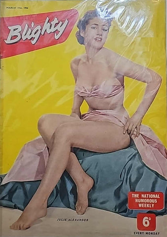 Blighty Magazine - City Magazines - March 17th 1956 - Julie Alexander