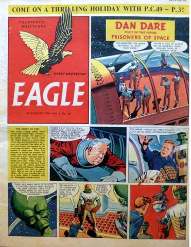 Eagle Comic Vol.5 No.34 - British - 1954