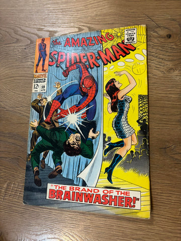 Amazing Spider-Man #59 - Marvel Comics - 1967 - 1st Mary Jane Cover