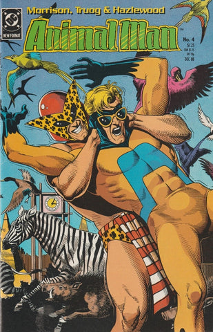 Animal Man #4 - #7 (4x Comics RUN) - DC Comics - 1988/89