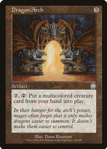 "Dragon Arch" - Magic The Gathering Card - Apocalypse