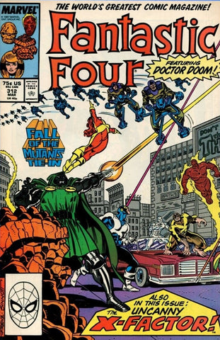 Fantastic Four #312 - Marvel Comics - 1987
