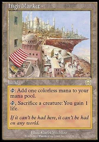 "High Market" - Magic The Gathering Card - Mercadian Masques