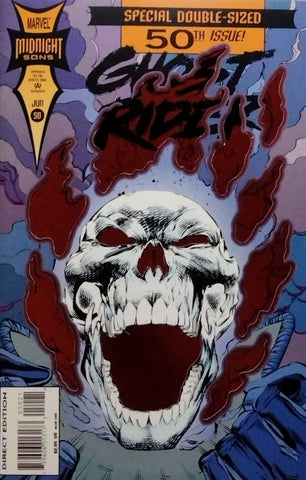 Ghost Rider #50 - Marvel Comics - 1994 - Die-Cut Cover