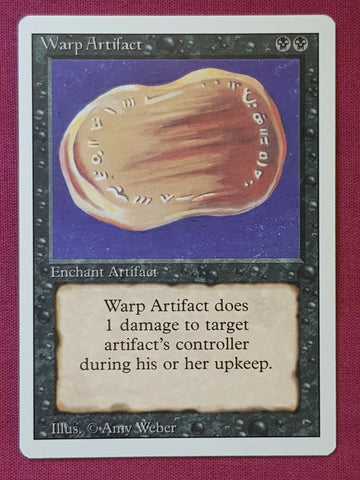 "Warp Artifact" x4 - Magic The Gathering Card - Revised - 4-Card Playset