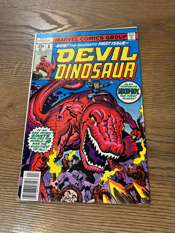 Devil Dinosaur #1 - Marvel Comics - 1978 - 1st App Moon Boy