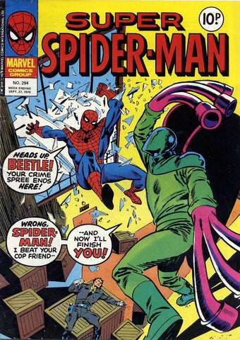 Super Spider-Man #294 - #305 (12x Comics) - Marvel Comics/British - 1978