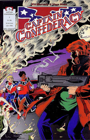 Captain Confederacy #3 - Epic Comics - 1992