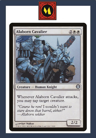 "Alaborn Cavalier" - Magic The Gathering Card - Duel Decks