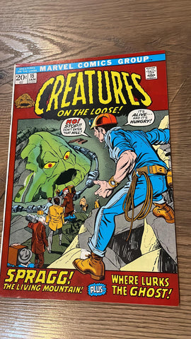 Creatures on the Loose #15 - Marvel Comics - 1972 - Back Issue