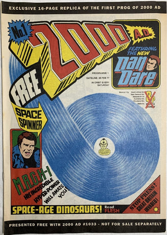 2000AD Progs #1 16-Page Replica Souvenir Copy - 1997