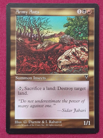 "Army Ants" - Magic The Gathering - Visions