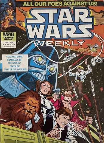 Star Wars Weekly #91 - Marvel/British - 1979