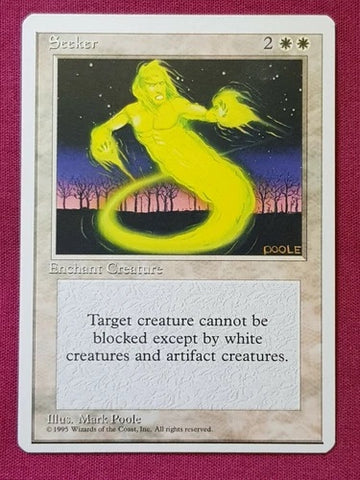 "Seeker" x4 - Magic The Gathering Card - 4th Edition - 4-Card Playset