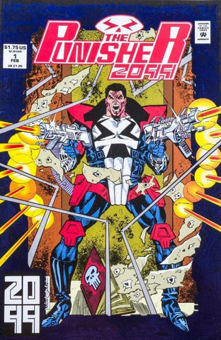 The Punisher 2099 #1 - Marvel Comics - 1993 - Foil Cover