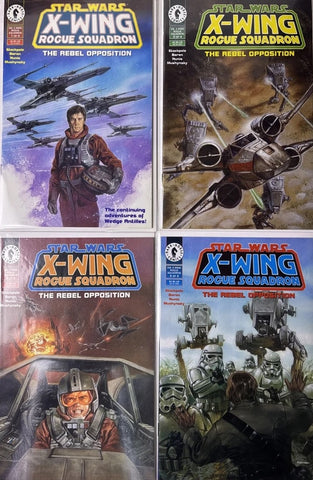 Star Wars: X-Wing: Rebel Opposition #1-4 (SET) - Dark Horse - 1995