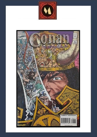 Conan The Adventurer #8 - Marvel Comics - 1995