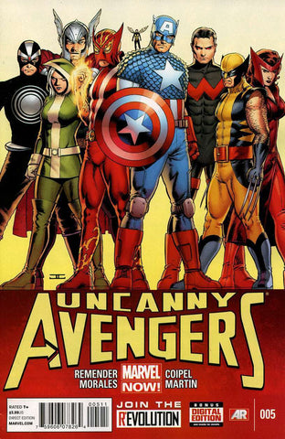 Uncanny Avengers #5 - Marvel Comics - 2013