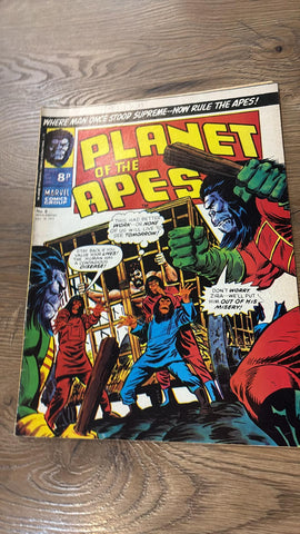 Planet of the Apes #8 - Marvel / British - 1974