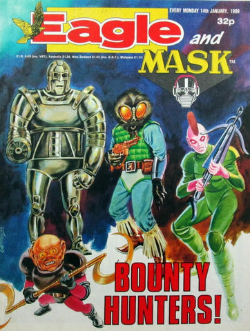 Eagle and Mask 14th January 1989 - British Comic