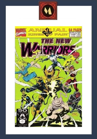 New Warriors Annual #1 - Marvel Comics - 1991