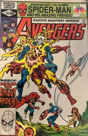 Avengers #214 - Marvel Comics - 1981