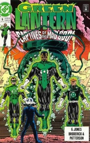 Green Lantern #6, #7 & #8 - DC Comics - 1990