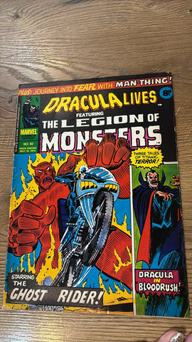 Dracula Lives #82 - Marvel Comics / British - 1976