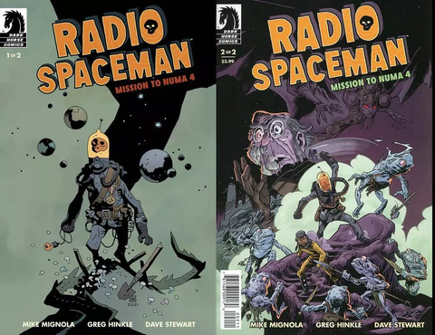 Radio Spaceman:Mission to Numa 4 #1&2 - Dark Horse Comics - 2022 - Complete Set