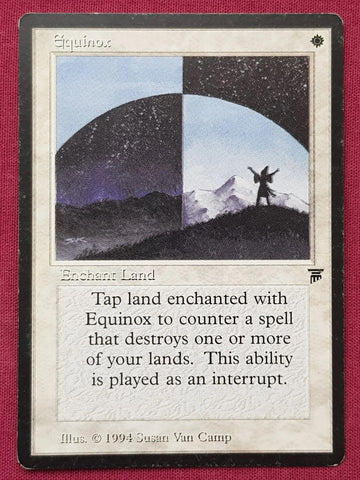 "Equinox" - Magic The Gathering Card -  Legends