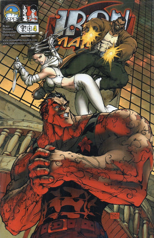 Iron and the Maiden #4 - Aspen Comics - 2007 - Cover D