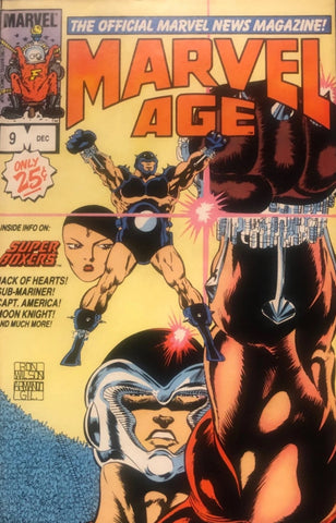 Marvel Age #9 - Marvel Comics - 1983
