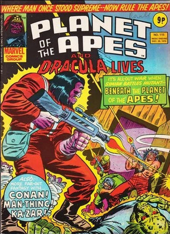 Planet of the Apes #115 - Marvel Comics - 1976