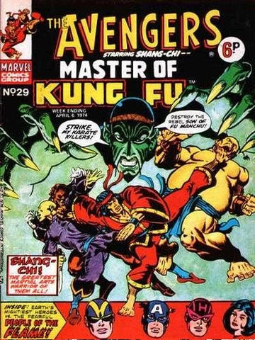 The Avengers #29 - Marvel Comics / British - 1974