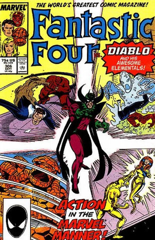 Fantastic Four #306 - Marvel Comics - 1987
