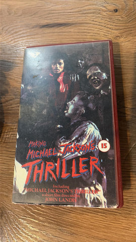 "Making Michael Jackson's Thriller" VHS Video
