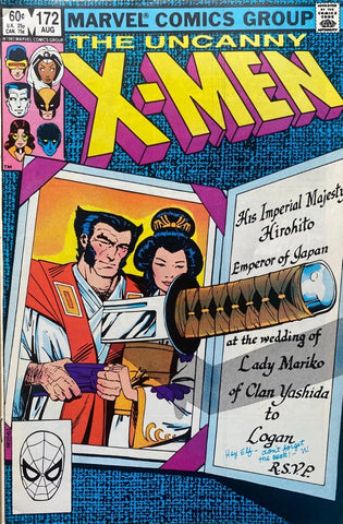 Uncanny X-Men #172 - Marvel Comics - 1983