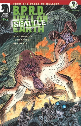 B.P.R.D Hell on Earth: Seattle #1 - Dark Horse - 2011 - Comicon Exclusive