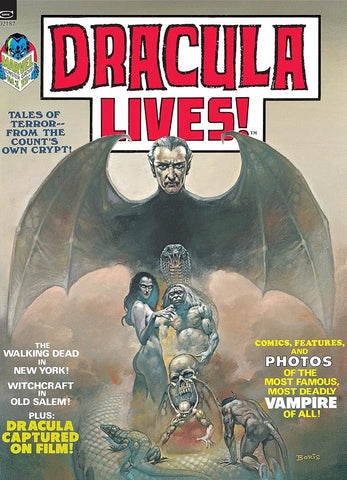 Dracula Lives #1 - Curtis Magazines - 1974