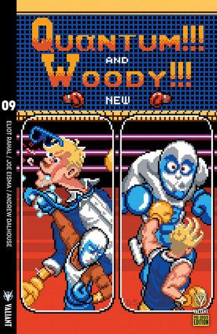 Quantum And Woody #9 - Valiant Comics - 2018 - Punch-Out Tribute Variant