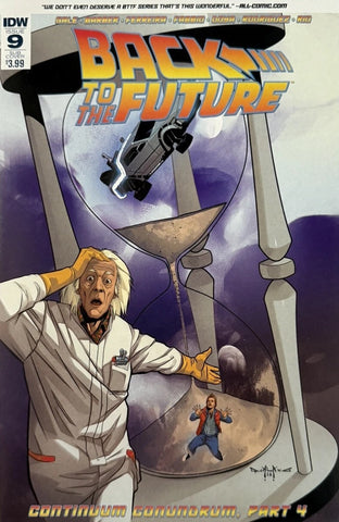 Back To The Future: Citizen Brown #9 - IDW - 2016 - Sub Cover