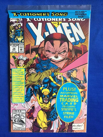 X-Men #14 - Marvel Comics - 1992 - Sealed with trading card