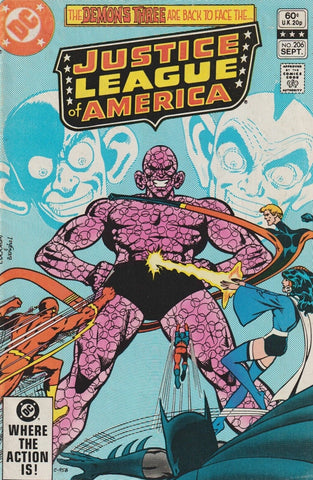 Justice League America #206 - DC Comics - 1982