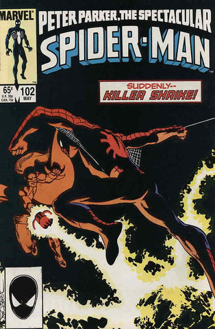 Spectacular Spider-Man #102 - Marvel Comics - 1985
