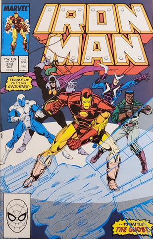 Iron Man #240 - Marvel Comics - 1988