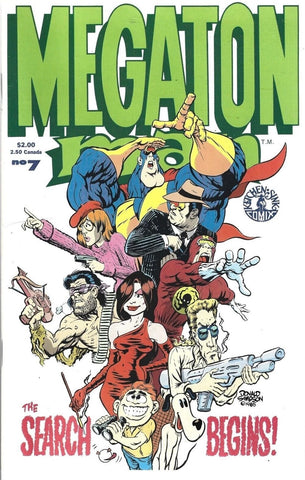 Megaton #7 - Kitchen Sink Comix - 1985