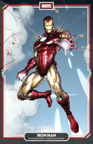 Iron Man #1 (LGY#681) - Marvel Comics - 2026 - Clayton Crain Variant