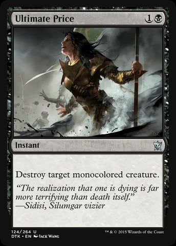 "Ultimate Price" - Magic The Gathering Card - Dragons of Tarkir