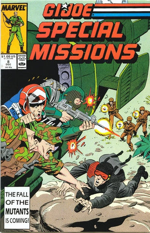 G.I Joe #8 - #14 (RUN of 7x Comics) - Marvel Comics - 1987